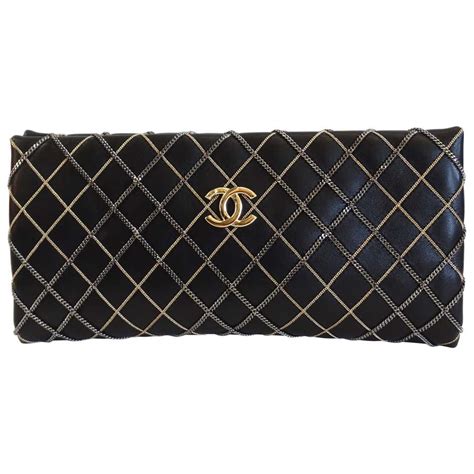 chanel clutches|chanel clutch with chain price.